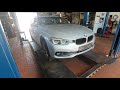 Кузовной ремонт BMW 320d f31. Удар спереди.