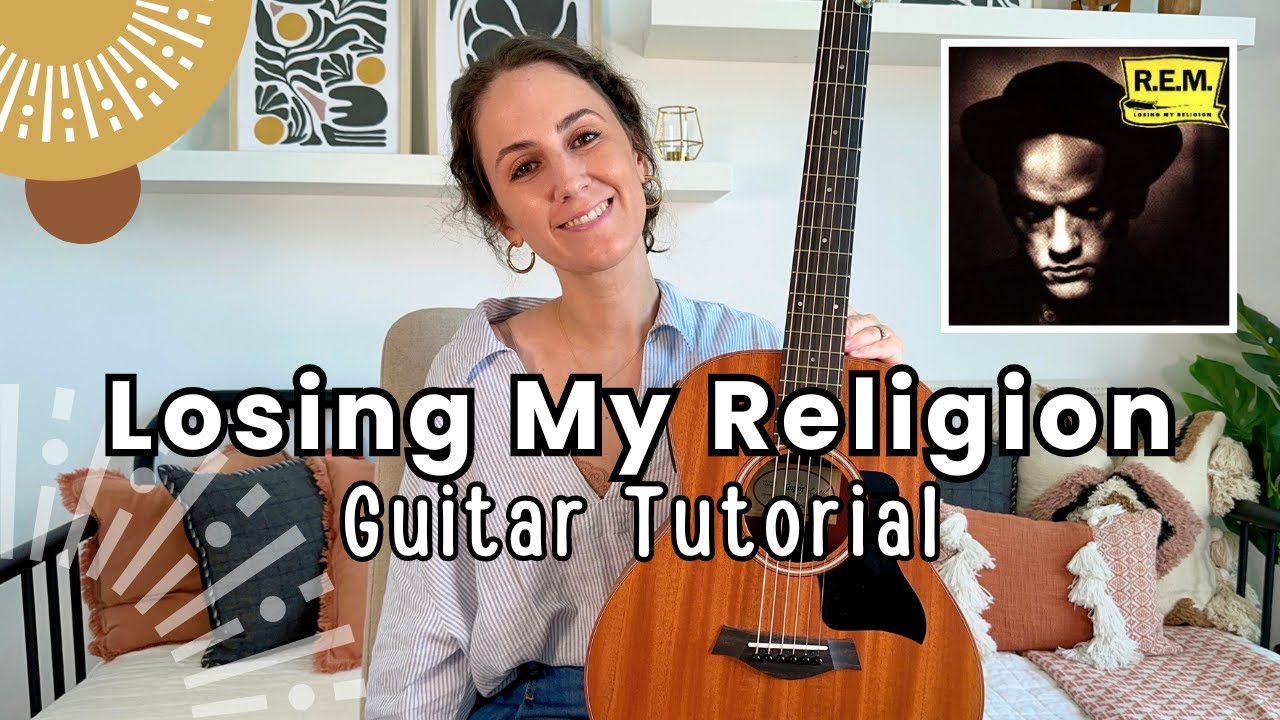 Losing My Religion - Guitar Tutorial R.E.M Guitar Lesson [Beginner and Intermediate Levels]