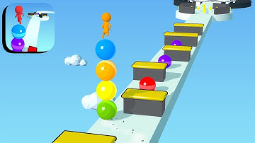 Stack Rider ​- All Levels Gameplay Android,ios (Levels 135-140)