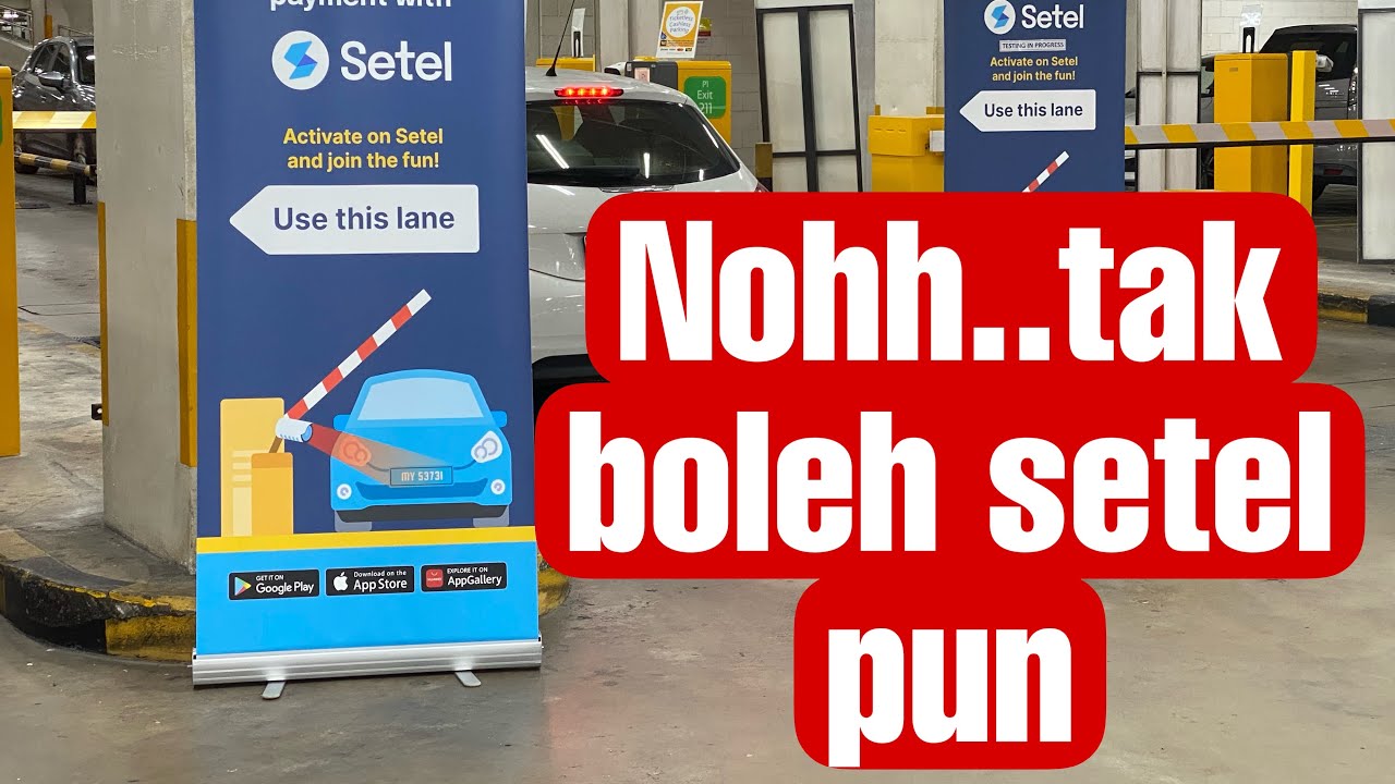 Malaysia : SETEL Automated Parking | Pilot Test | 02 April 2022 | Suria KLCC | Peugeot 5008