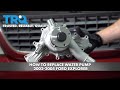 How to Replace Water Pump 2002-2005 Ford Explorer