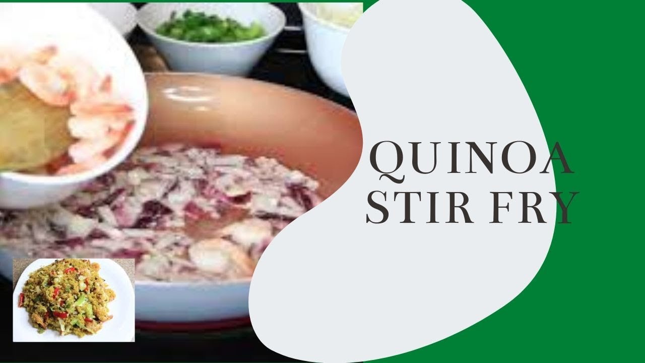 How to cook Quinoa Stir fry || Tasty Quinoa stir fry ...