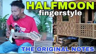 Fingerstyle Halfmoon Boogie The original notes | Pinoy Cover