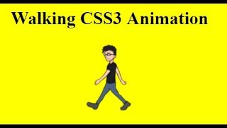 How to make a Walking Man CSS3 Animation