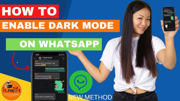 How To Enable Dark Mode On WhatsApp || New method 2022 || IT EXT