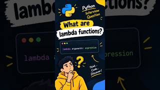 Full 🐍 Python Lambda Functions Explained in 30 Seconds | Python Interview Question #shorts News