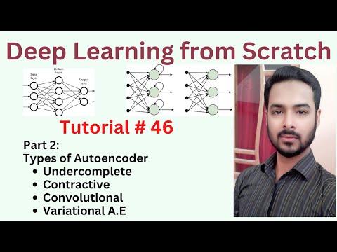 Tutorial 46: Part 2,Types of Autoencoders | Undercomplete,Contractive ...