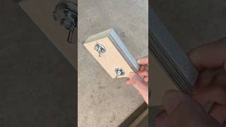 Easy DIY Sanding Block from Scrap Wood  #woodworking #diy #shorts