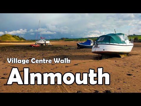 Alnmouth, Northumberland【4K】| Village Centre Walk 2021