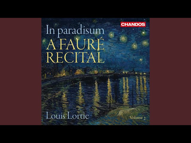 Fauré - Barcarolle n° 12 : Louis Lortie, piano