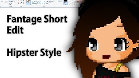 Fantage Edit #1: Hipster Girl