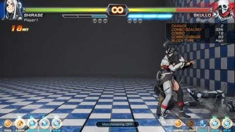 FIGHTING EX LAYER BETA (DEMO) Shirase Combo