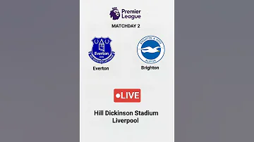 EVERTON VS BRIGHTON ENGLISH PREMIER LEAGUE VENUE CITY LIVE 