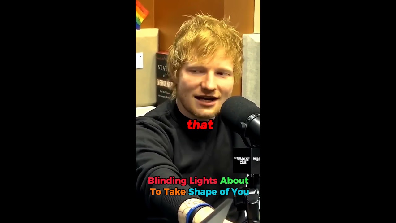 #edsheeran on Blinding Lights #theweeknd