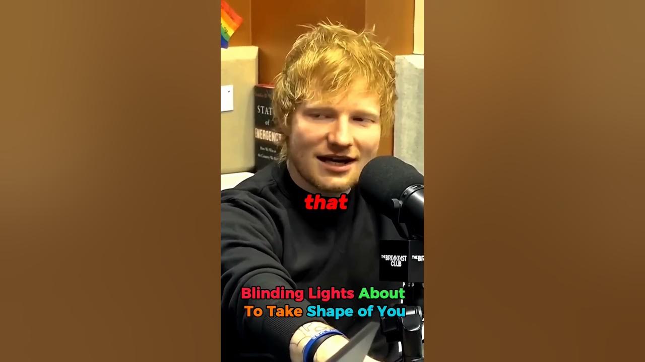#edsheeran on Blinding Lights #theweeknd