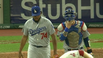 Kenley Jansen is named NL Reliever of the Month