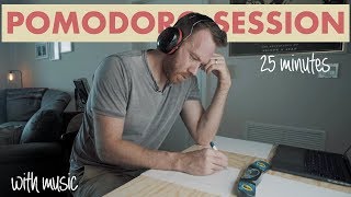 STUDY WITH ME a MEMORY CHAMPION (with music) REAL TIME - (25 min POMODORO SESSION) @NelsonDellis
