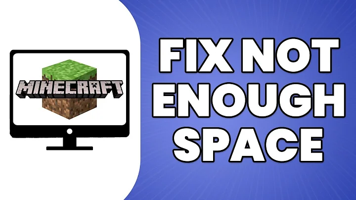 How To Fix Not Enough Space Minecraft PS4