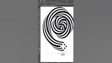 3D Spiral Effect | Adobe Illustrator #Shorts #youtubeshorts #shortvideo