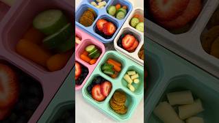 Toddler Snack Box Restock 🩷 #asmr #snacks #restock #momlife #satisfying #viralvideo #fyp #shorts