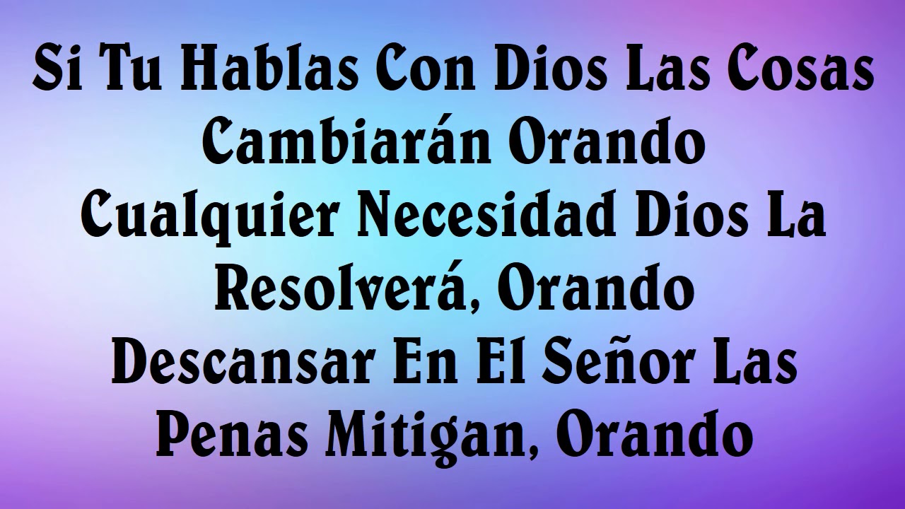 Bendita Oraci n Letra Marino YouTube bendita-oraci-n-letra-marino-youtube