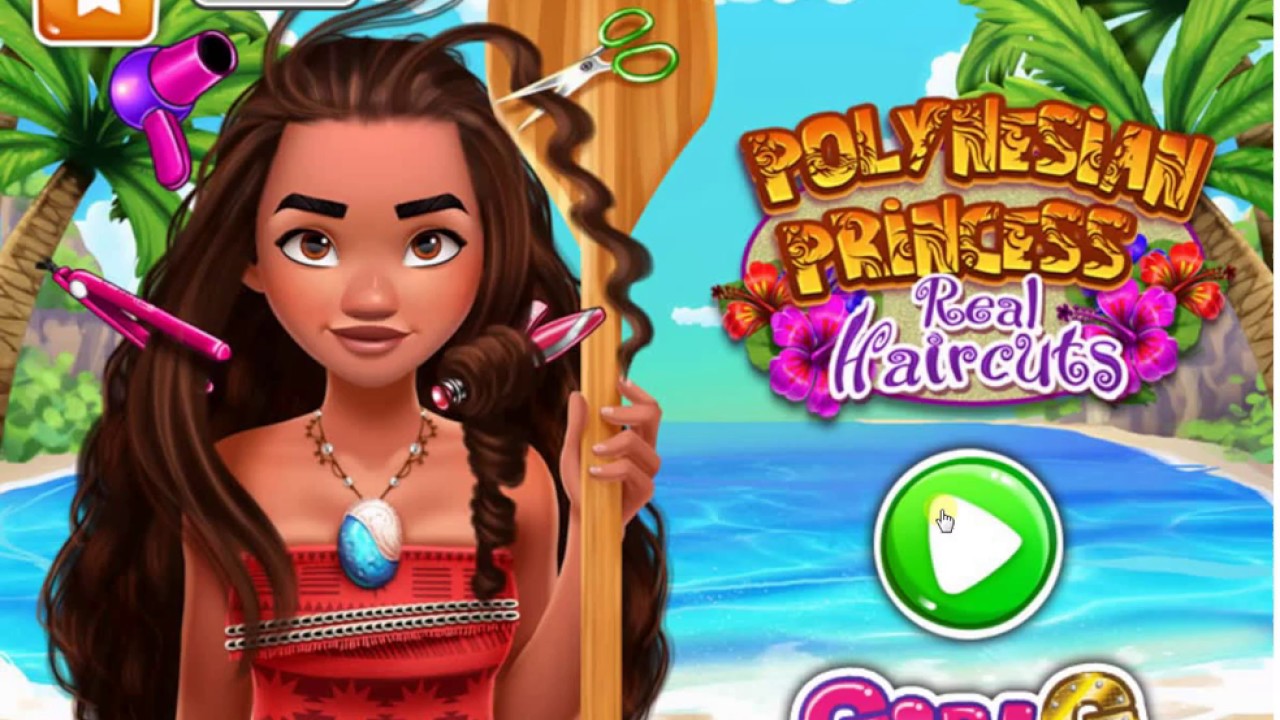 Polynesian Princess Real Haircuts -Baby Games - Disney's 