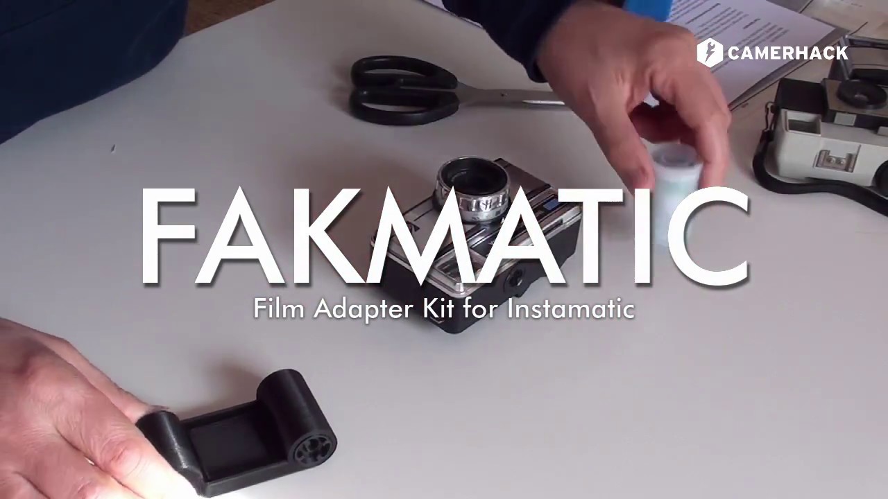 Adaptateur 126 ( use 35mm film into Instamatic cameras) (tutorial &  examples)