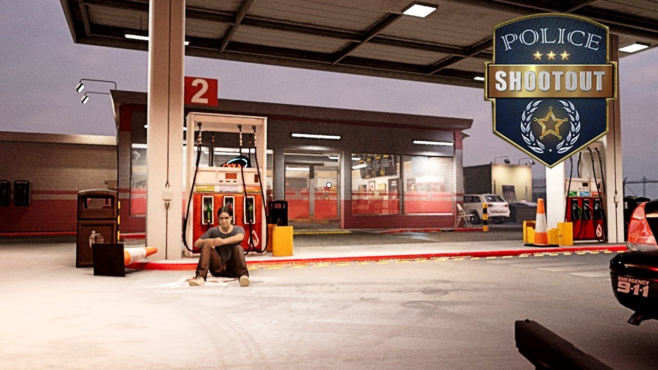 Gas Station Robbery/Hostage! Police Shootout Prologue YouTube