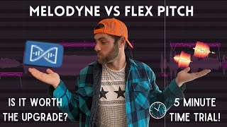 Melodyne VS Logic Flex Pitch | 5 Minute Time Trial/Review