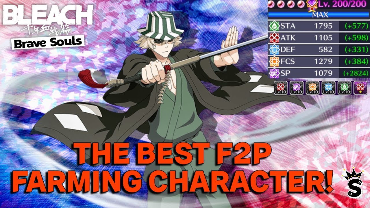 THE BEST FARMING CHARACTER! MAX TR T20 FRENZY KISUKE BLEACH BRAVE