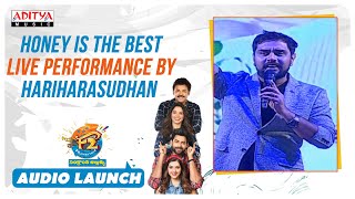 Honey Is The Best Live Performance By Singer Hariharasudhan Venkatesh, Varun Tej Dsp