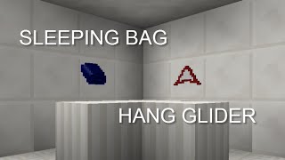 Bit-by-Bit: OpenBlocks Sleeping bag and Glider