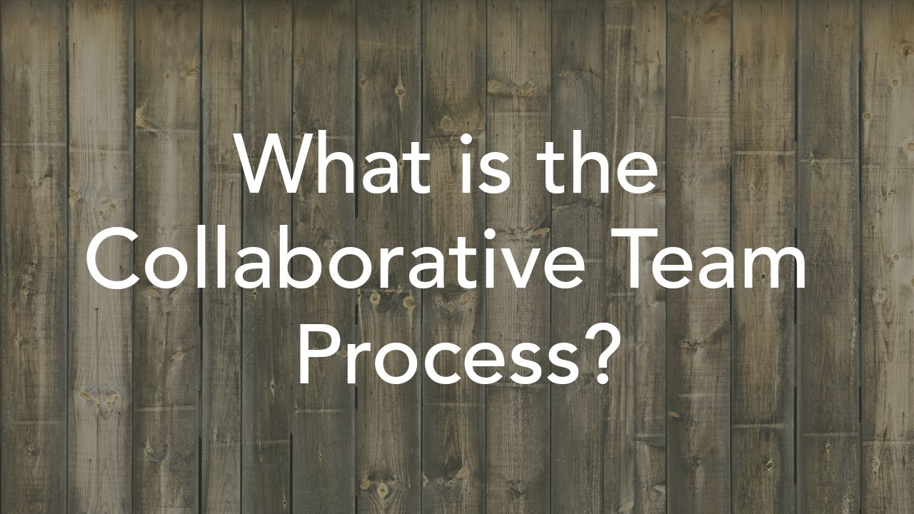 What is the Collaborative Team Process?