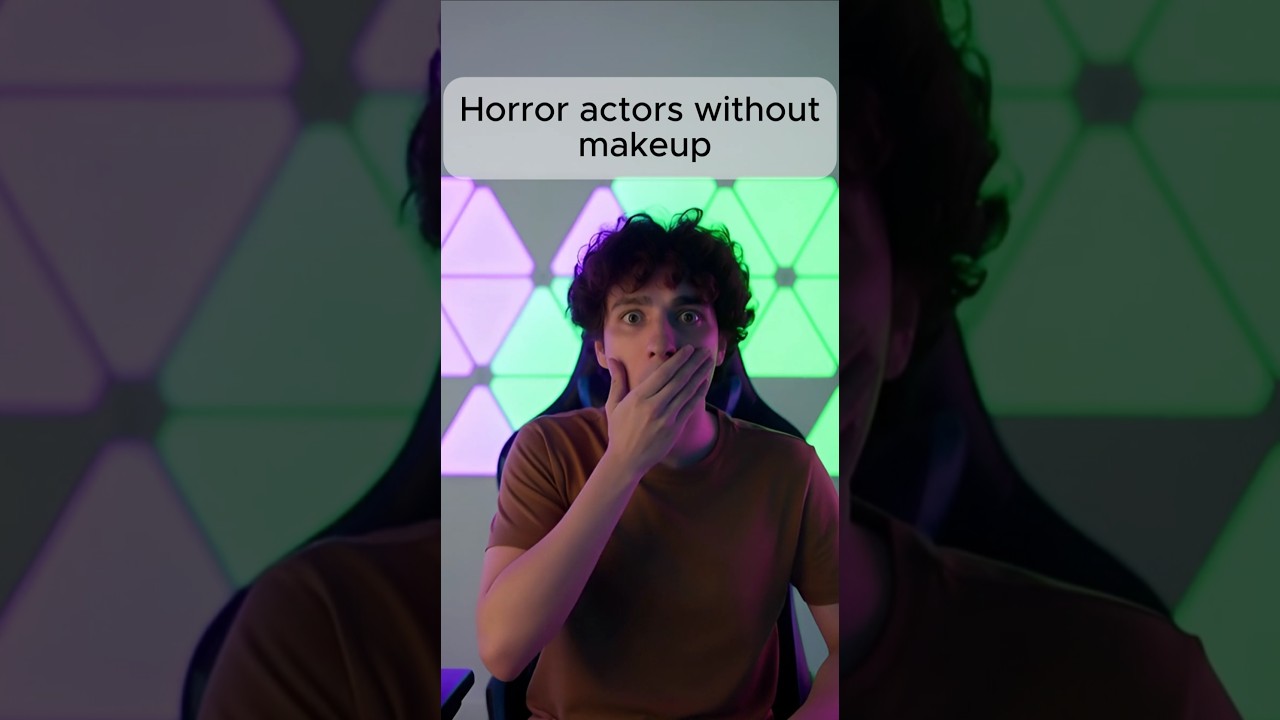 Horror actors without makeup 