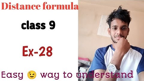 distance formula class 9 icse Selina|| Ex-28|| chapter 28|| concise Selina|| math