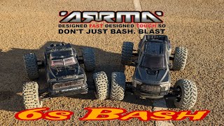 Arrma Big Rock 6s & Arrma Notorious 6s bash..... My Favourite Arrma Rc's