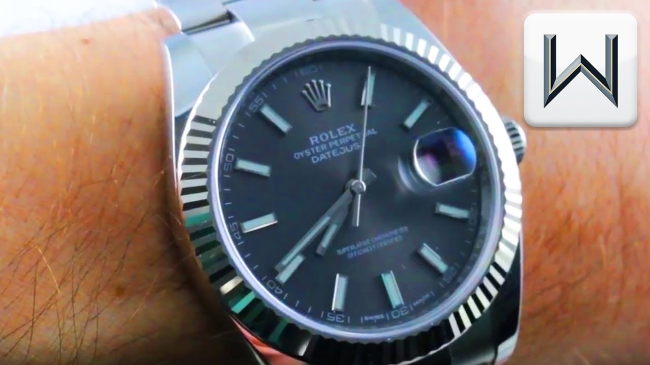 rolex datejust 41 white dial review