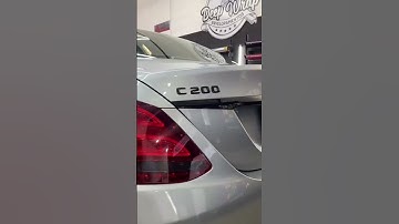 Easy Dechroming With Chromorpher Chrome Delete Tape With Air Release Channels.