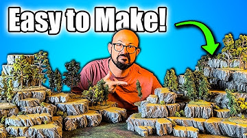 The ULTIMATE Modular Hills for Wargaming that work for ANY Game! - DIY