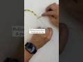 How To Knot Next To A Bead Single Thread Knotting Diy Bracelet Necklace mp3