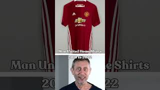 REACTING to Manchester United's HOME Kits from 2010 to 2022