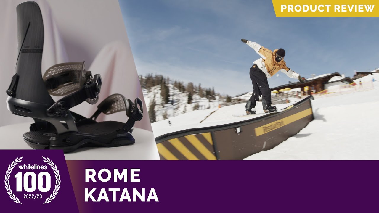 Rome Katana 2022-2023 Snowboard Bindings Review |