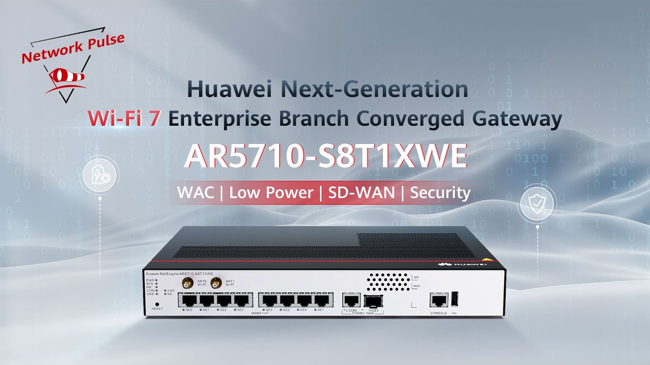 (Video) NetEngine AR5710-S8T1XWE Product Overview - YouTube