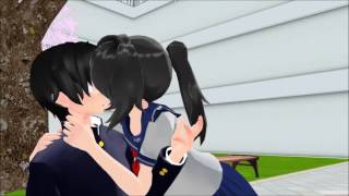 Download Mmd - Kiss- Yandere-chan X Senpai Video MP3 Mmd - Kiss- Yandere-chan X Senpai
