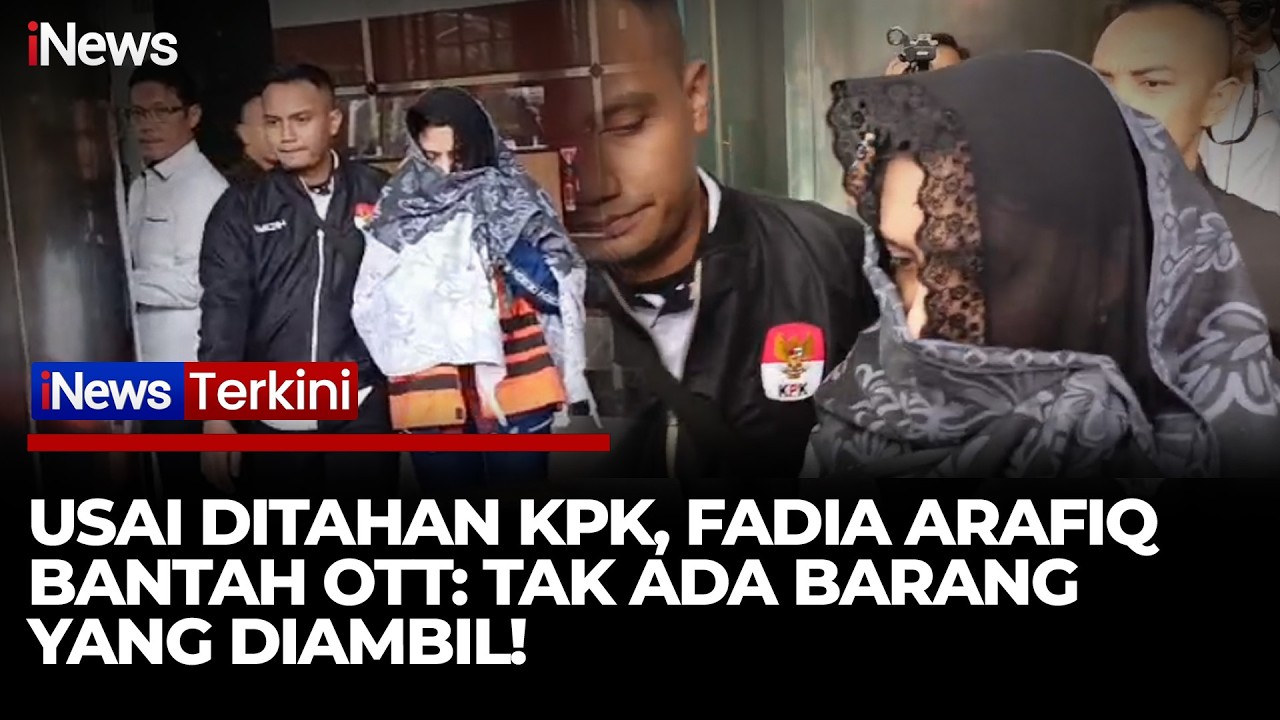 Ditahan KPK, Bupati Pekalongan Fadia Bantah Kena OTT: Tak Ada Barang yang Disita | iNews Terkini 4/3