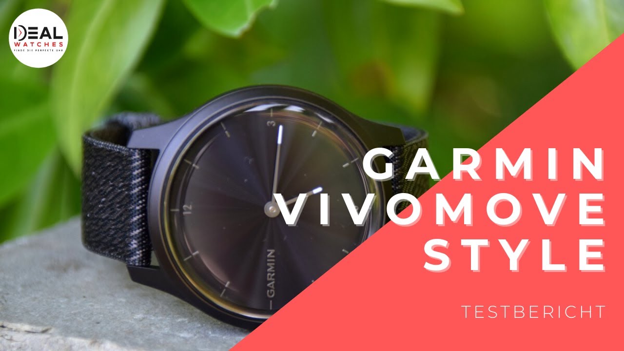 ➤Garmin vivomove Style im Test » Eine modische Hybrid Uhr für Sportler