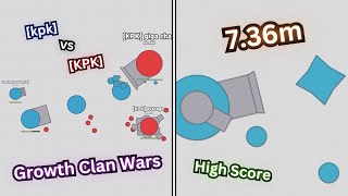 7.36M Auto-Builder - Growth Clan Wars + [kpk] vs. [KPK] Annihilator Takeover || KePiKgamer