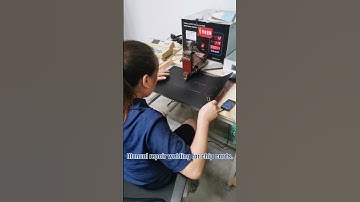 Connecting Antenna and Chip through Manual Welding in Chip Card Printing. #cardmaking #businesscard