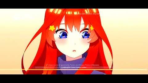 Quintessential Quintuplets MLBB:Loading Screen