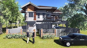 Sketchup modeling export to lumion - lumion rendering tutorial